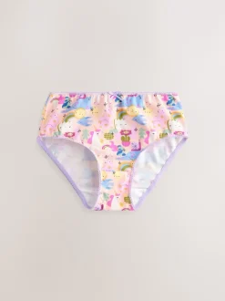 Next - Paquet de slips 7 (1.5-12ans) Pourpre/blanc Outlet