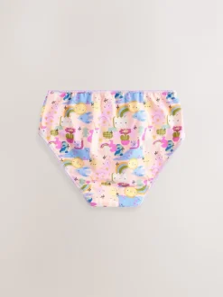 Next - Paquet de slips 7 (1.5-12ans) Pourpre/blanc Outlet