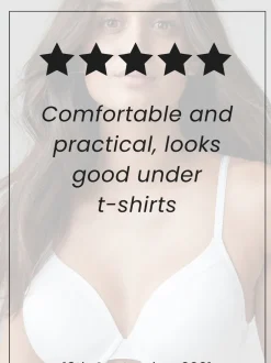 Next - Lot de 2 Soutiens-gorge A-E Smoothing Ultimate Comfort Praline Nude/Blanc Hot