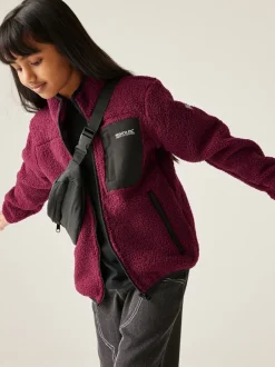 Regatta prune - Polaire zippée chaude Junior Frankie Outlet