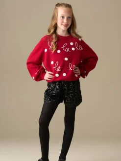 Angel & Rocket Pull Holly Fa La La La