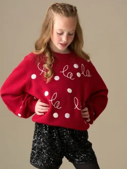 Angel & Rocket Pull Holly Fa La La La