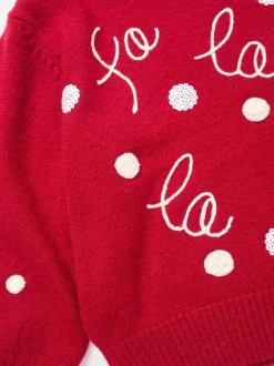 Angel & Rocket Pull Holly Fa La La La