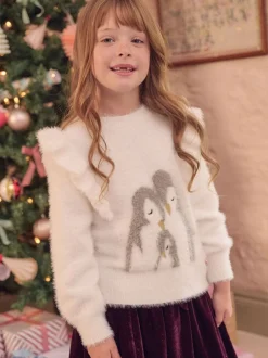 Angel & Rocket Pull Penguin en maille Online