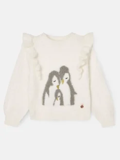 Angel & Rocket Pull Penguin en maille Online