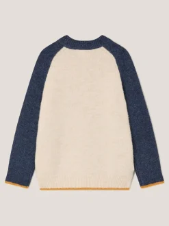 Monsoon Pull Scène d’ours en maille Sale