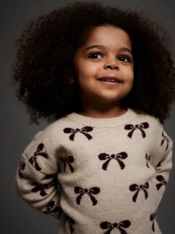 Name It Pull en maille avec nœud