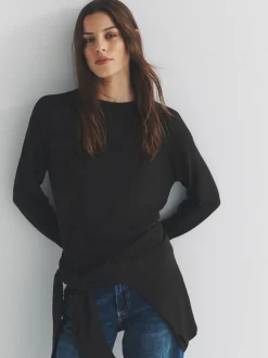 The Set Pull 3 Lot en maille fine à col rond Online