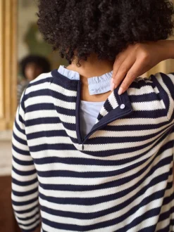 Seraphine Pulls et chemises de Grossesse et d'Allaitement en Coton Blend Hot