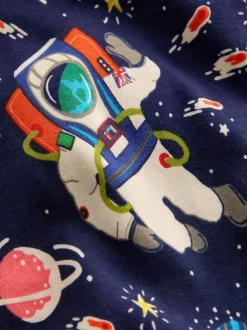Boden Pyjama Space Snug Glow-in-the-dark New