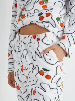 Skinnydip Pyjama Miffy x Cherry en polaire Discount