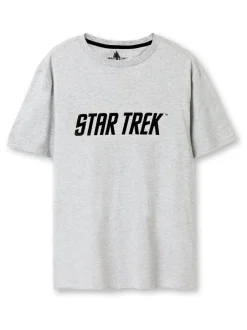 Vanilla Underground Pyjama Star Trek gris homme 100coton sous licence New