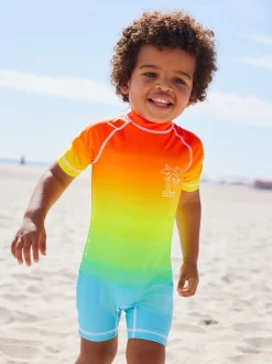 Next Rainbow Dip Dye - Maillot de bain Sunsafe All-In-One (3mths-7yrs)