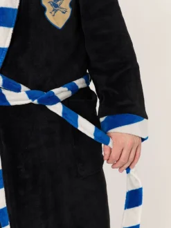 Vanilla Underground Ravenclaw noir/bleu - Peignoir Harry Potter à capuche Sale