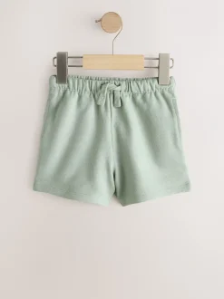 Next Rayé pastel Jaune et pastel sauge Vert - Lot de 3 shorts texturés (3mois à7ans) Hot
