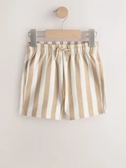 Next Rayures ciment/écru - Short en jersey (3mths-7yrs) Sale