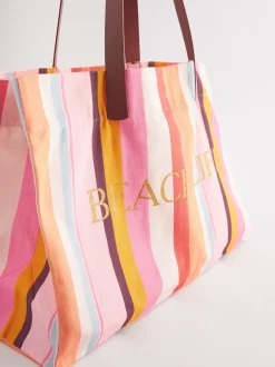 Next Rayures multiples - Sac de plage Clearance