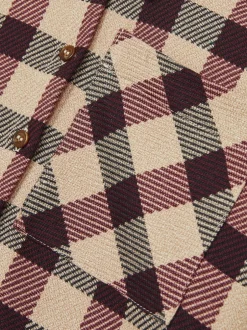 Reiss Chemises à carreaux surdimensionnées en tissu d'Elif New