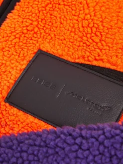 Reiss Drift Unisexe Fit McLaren F1 Team Ombré Fleece Veste Hot