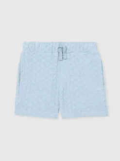 Reiss Piro Short texturé en tissu éponge Hot