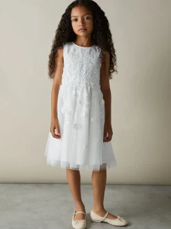 Reiss Robe de mariée brodée en tulle fleuri Clémentine Outlet