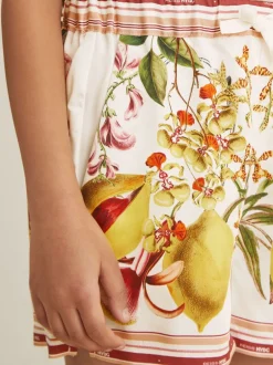 Reiss Sammie | Short NYBG en satin à imprimé floral