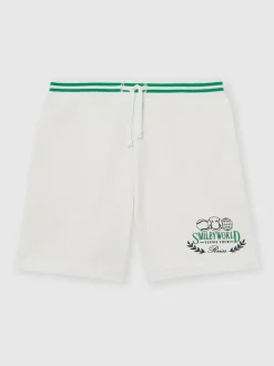 Reiss SmileyWorld | Shorts à cordon de serrage coupe unisexe Hot