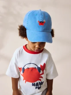 Next Requin/crabe - Lot de 2 casquettes délavées (3mois à10ans) Sale