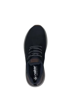 Rieker Bleu Chaussures élastiquées New