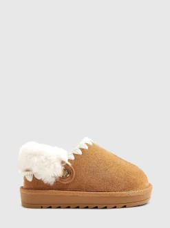 River Island chaussons Whipstch en fourrure Online