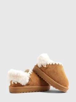 River Island chaussons Whipstch en fourrure Online