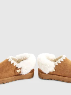River Island chaussons Whipstch en fourrure Online