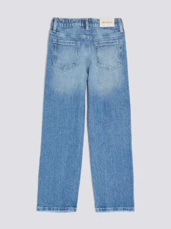 River Island Jean droit déchiré New