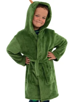 Harry Bear Robe de chambre en polaire dinosaure avec 3D cornes et pointes Discount