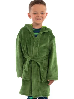 Harry Bear Robe de chambre en polaire dinosaure avec 3D cornes et pointes Discount