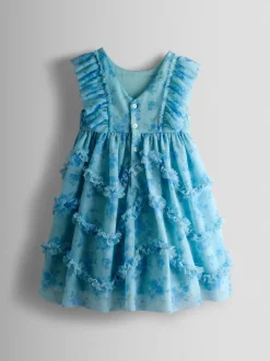 Jojo Maman Bébé Robe de fête en tulle à volants Discount