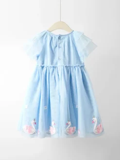 Jojo Maman Bébé Robe de soirée en tulle appliqué Outlet