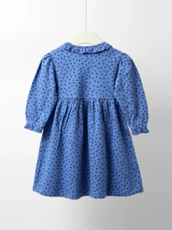 Jojo Maman Bébé Robe à col volanté appliquée Discount