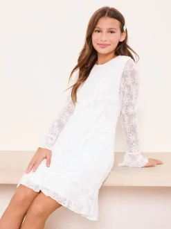 Lipsy Robe en dentelle à fleurs pour ado (10-16ans) Hot