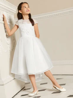 Lipsy Robe fleur avec ornements (5-16ans) Hot