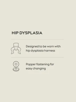 Next Rose - 3 Lot de bodys à manches longues pour bébé avec dysplasie de la hip Hot