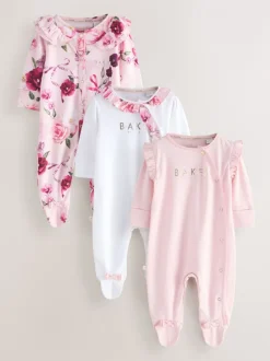 Baker by Ted Baker - Lot de 3 dors-bien Rose Online