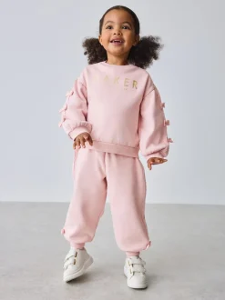 Baker by Ted Baker Rose - ensemble sweat et Joggings bleu 2 Pieces avec nœud sur le côté Online