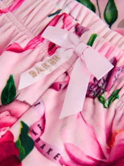 Baker by Ted Baker Rose - Ensemble Pyjamas Polaires Fleuris 2 Pièces New