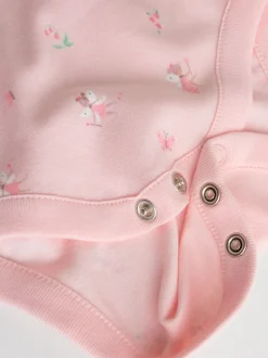 Next Rose - Body à manches longues bébé New