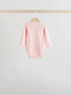 Next Rose - Body à manches longues bébé New