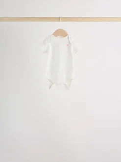 Next Rose - Bodys pour bébés Manches courtes 5 Pack