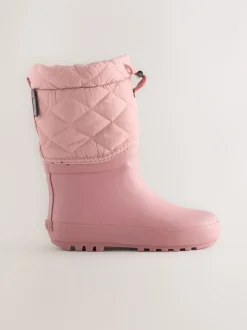 Next Rose - Bottes en caoutchouc Thinsulate doublées à revers Outlet