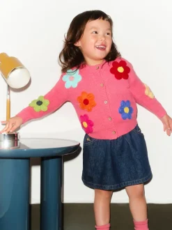Next Rose - Cardigan à fleurs 3D (3mths-7yrs) Best