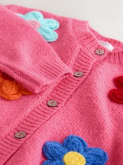 Next Rose - Cardigan à fleurs 3D (3mths-7yrs) Best